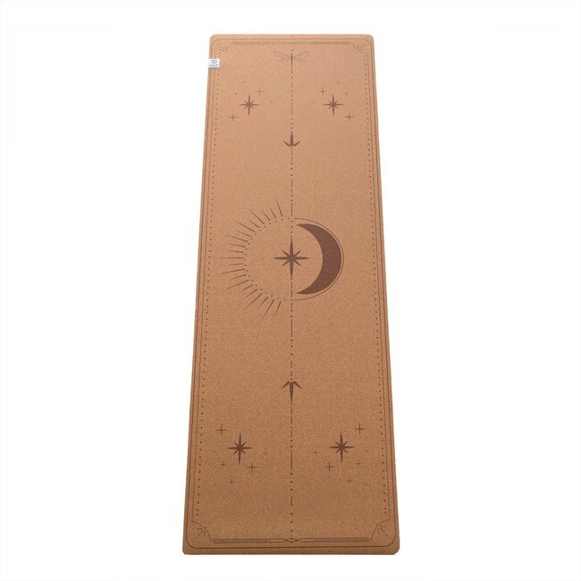 Eco Kurk Yogamat │Align with the Stars │ 4mm │ Anti Slip