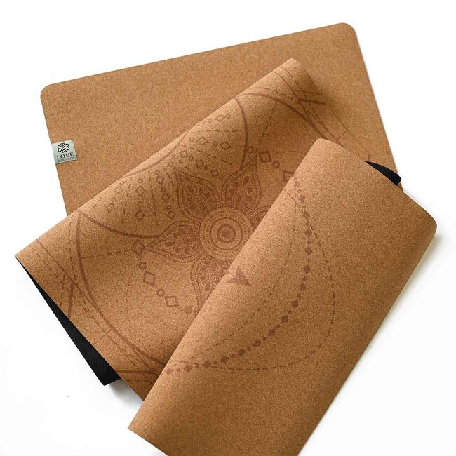 Eco Kurk Yogamat │Sacred │ 4mm │ Anti Slip