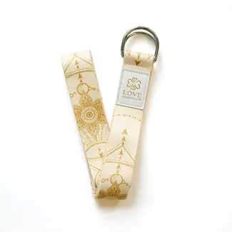 Love Generation Full Color Yoga Strap - Sacred