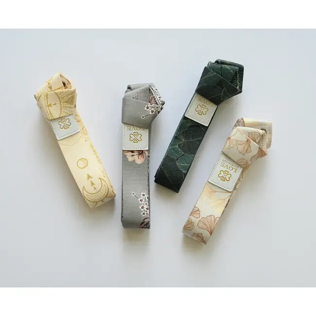 Yoga Mat Carrying Strap │ Full Colour Print │ Golden Ginko