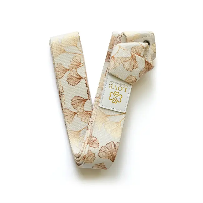 Draagriem voor Yogamat │ Fullcolour Print │  Golden Ginko