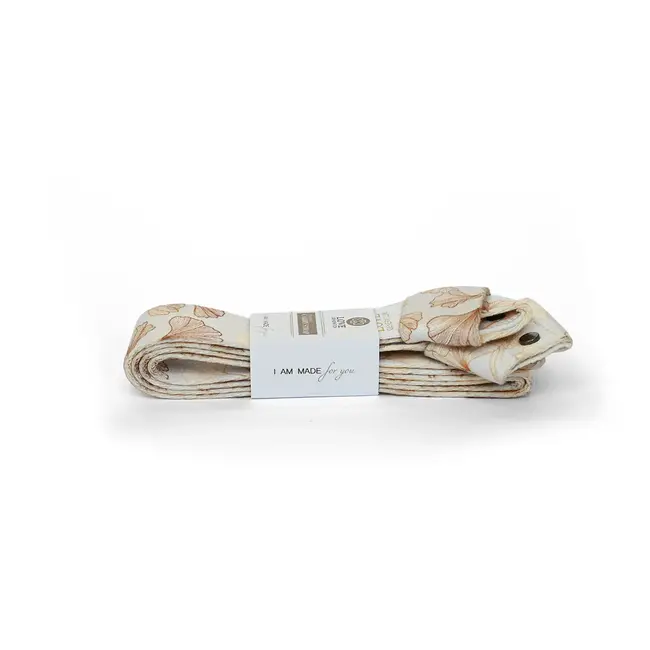 Yoga Mat Carrying Strap │ Full Colour Print │ Golden Ginko
