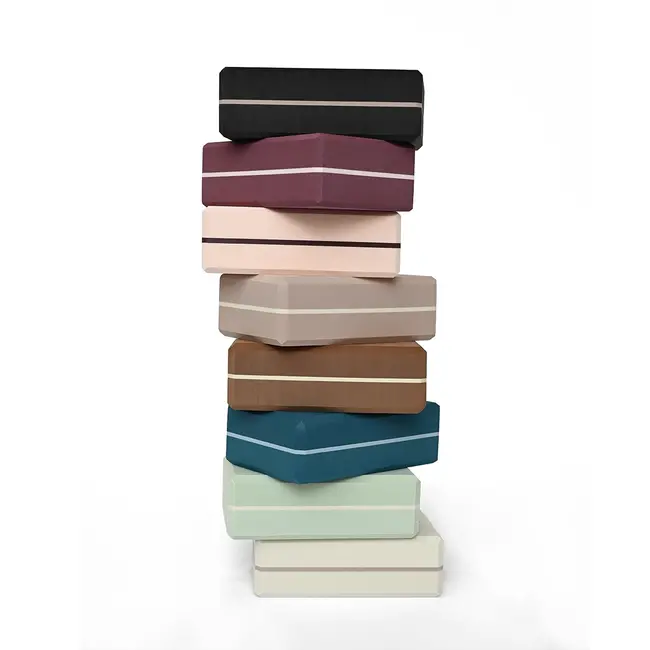 Yoga Block | EVA Foam | Mandala - Peaceful Purple