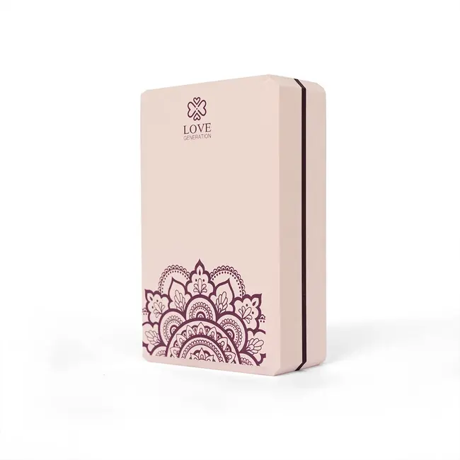 Yogablok | Eva Foam | Mandala - Precious Pink