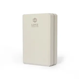 Love Generation Foam Yogablock - Wonderful White