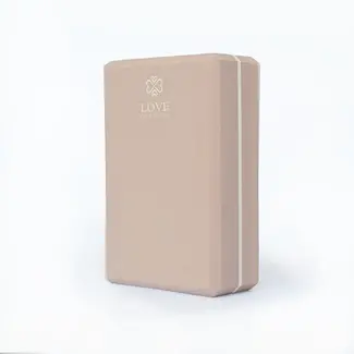Love Generation Foam Yogablok  - Sacred Sand