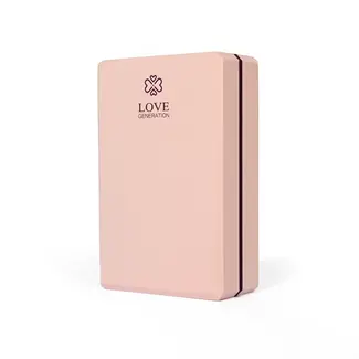 Love Generation Foam Yoga Block - Precious Pink
