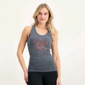 Urban Goddess Metatron Core│Yoga Tank │Ash