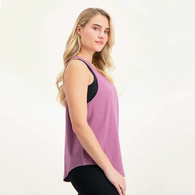 Maya│Öko Yoga Tank │Mauve