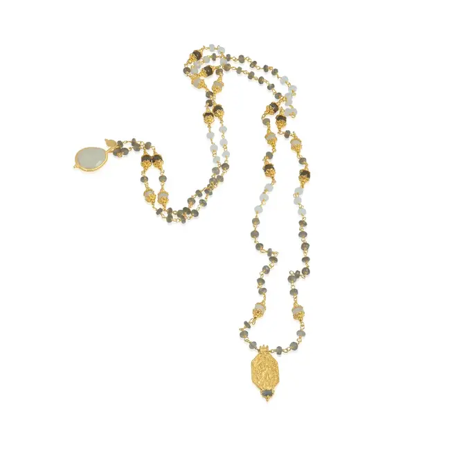 My Love is Powerful • Mala • Gold Plated