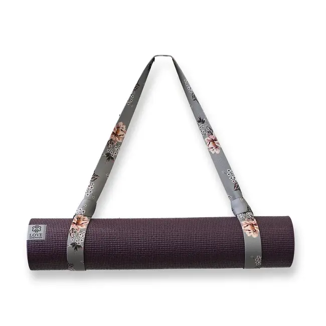 Tragegurt für Yogamatte │ Vollfarbdruck │ Vintage Flowers