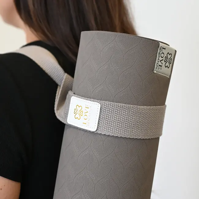 Draagriem voor Yogamat │ Katoen │Terrific Taupe