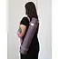Yoga Mat Carrying Strap │ Cotton │ Aubergine Purple