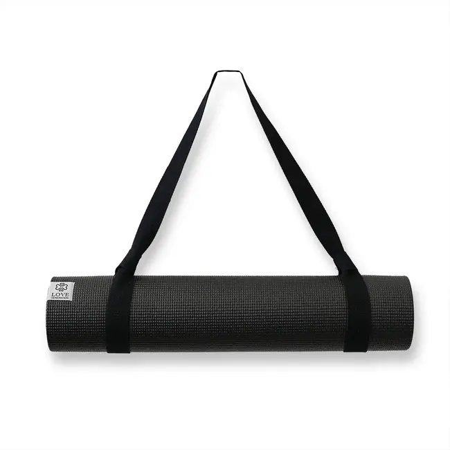 Tragegurt für Yogamatte │ Baumwolle │ Beautiful Black