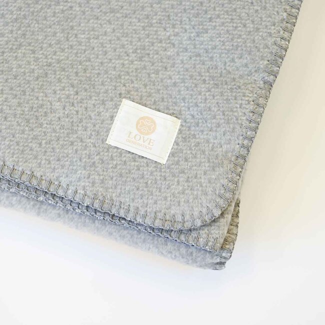 Eco Yoga Blanket │ Organic Cotton │ Extra Soft │Titan Melange