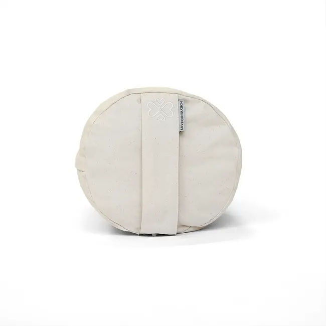 Ronde Yogabolster | Ongebleekt Katoen | 61cm lang