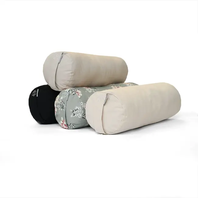 Ronde Yogabolster | Ongebleekt Katoen | 61cm lang