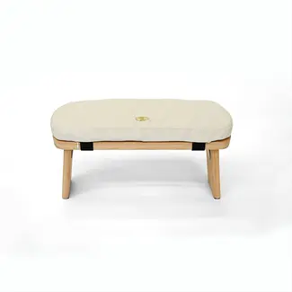 Love Generation Meditation bench │ Bamboo │ Unbleached Cotton