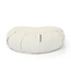 Meditation Cushion │ Half Moon │ Cotton & Buckwheat Filling │ Unbleached Cotton