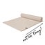 Extra Lange Yogamatte │200 cm│ Sand │ Anti-Rutsch