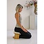 Meditation Bench │ Bamboo │ Foldable │ Unbleached Cotton Cushion