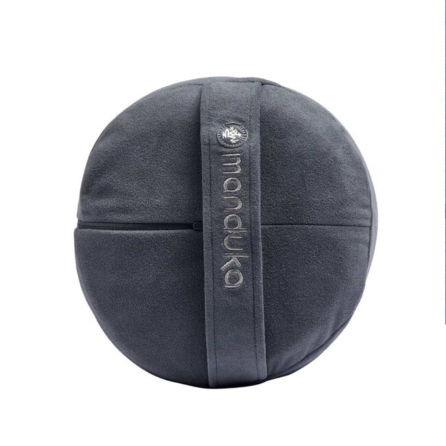 Enlight Round Yoga Bolster - Thunder - Grey