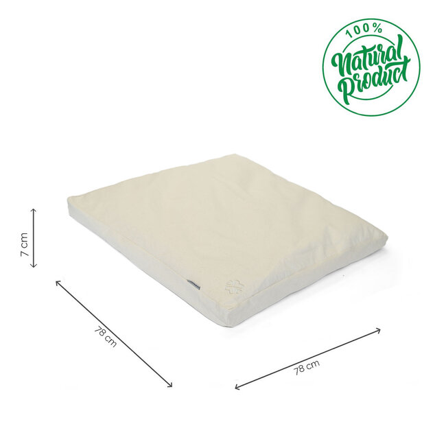 Meditation mat │ Zabuton │ Unbleached Cotton
