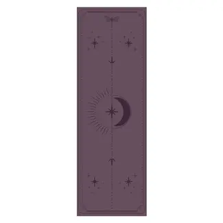 Love Generation Love Yogamat │ Align with the Stars │ Aubergine Paars