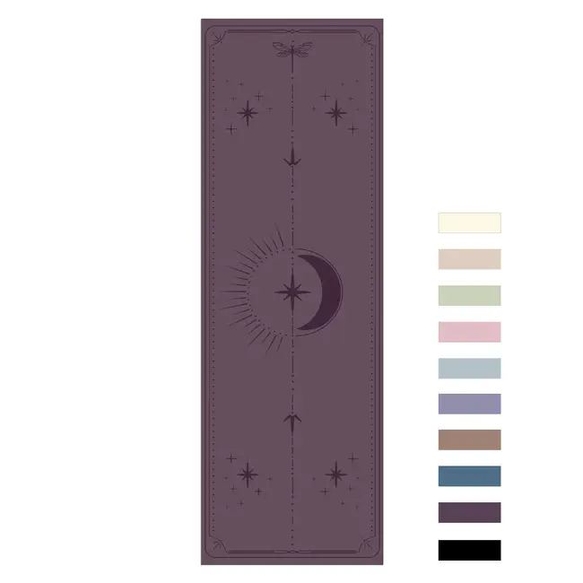 Align with the Stars Yoga Mat │ Extra Thick │ Purple