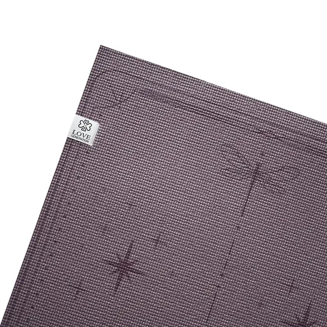 Align with the Stars Yoga Mat │ Extra Thick │ Purple