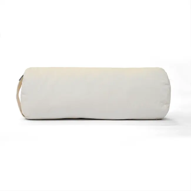 Ronde Yogabolster | Ongebleekt Katoen | 61cm lang