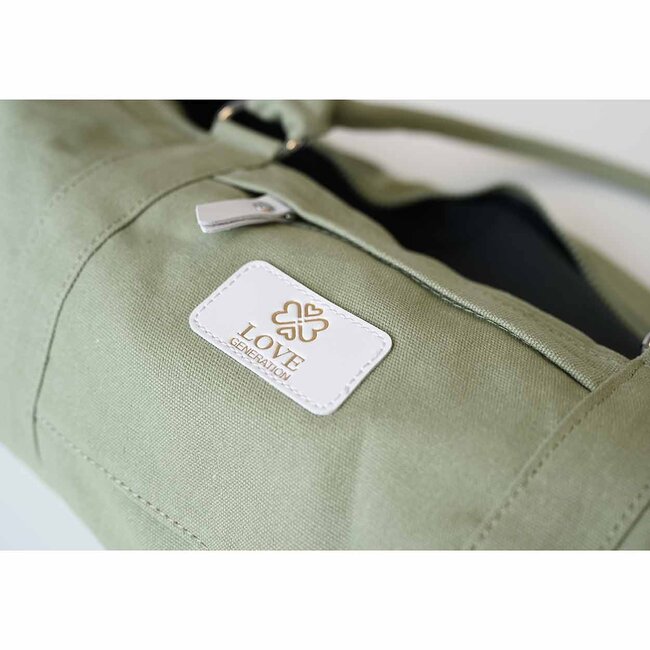 Yogatasche │ Tragetasche │ Baumwolle │ Salbeigrün