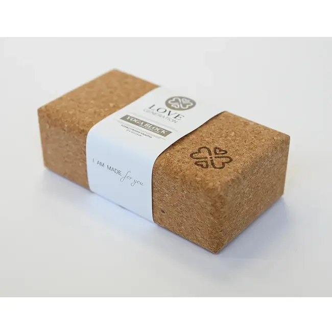 Eco Yoga Block | Cork | Medium | Made in EU