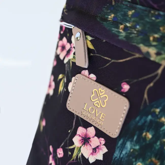 Yogatas │ Katoen │ Verstelbare Draagband │ Royal Peacock