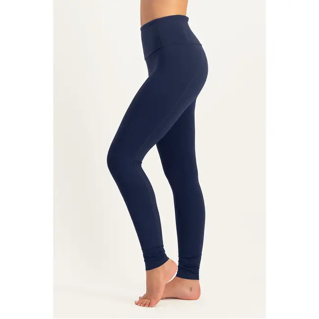 Surya Dry Fit Yoga Leggings │Midnight - Blue