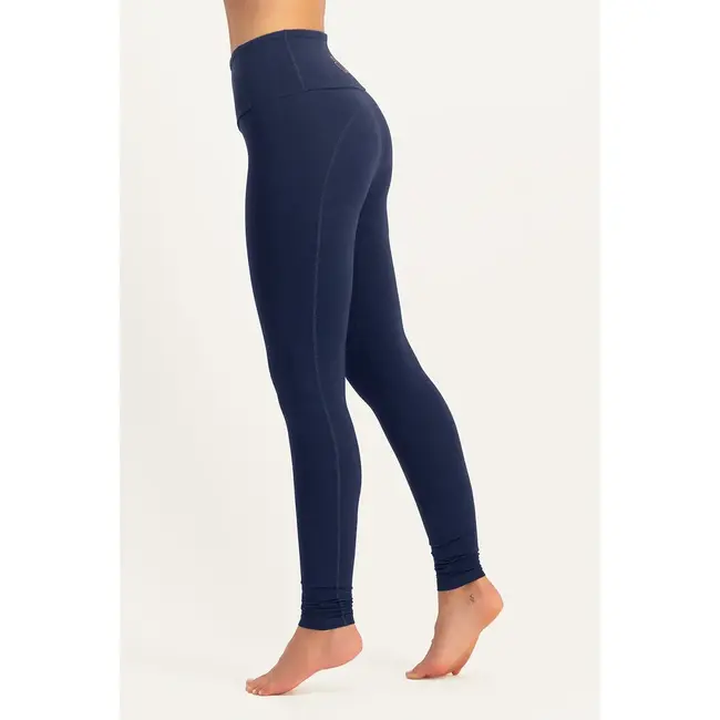 Surya Dry Fit Yoga Leggings │Midnight - Blue