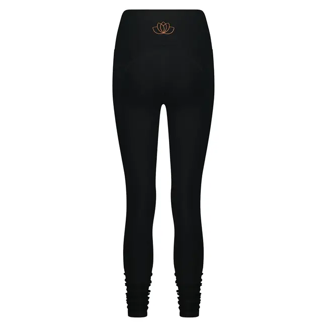Surya Dry Fit Yoga-Leggings │ Onyx Schwarz