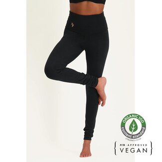 Urban Goddess Surya Dry Fit Yoga Leggings │ Onyx Black