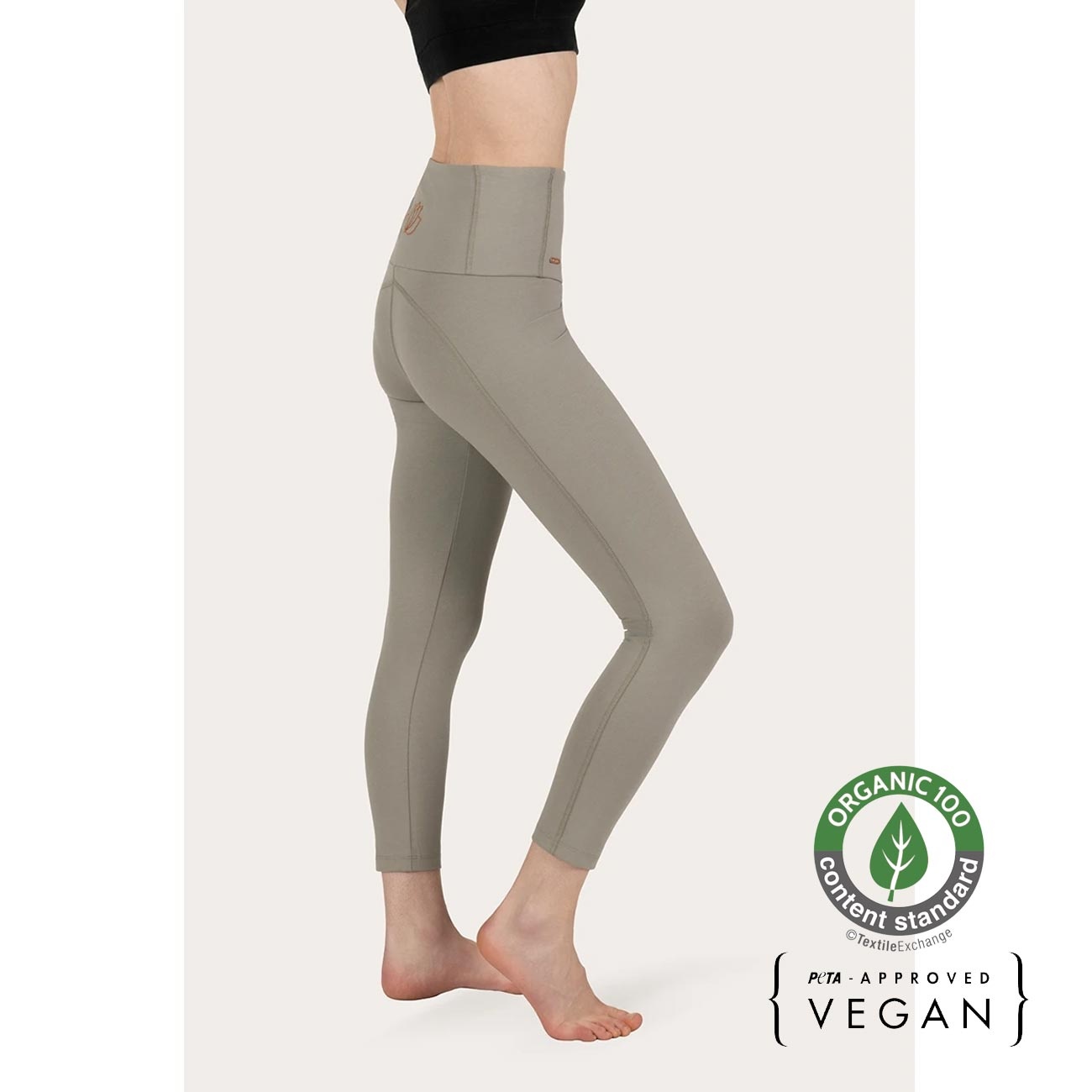 Image of Urban Goddess Surya 7/8 Yoga Legging │ Smokey Quartz