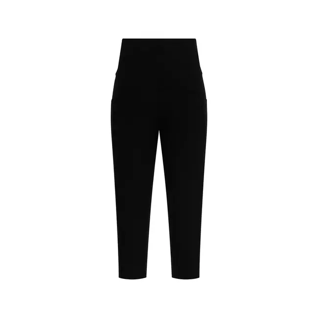 Tara Yoga Capri Legging │ Onyx Black