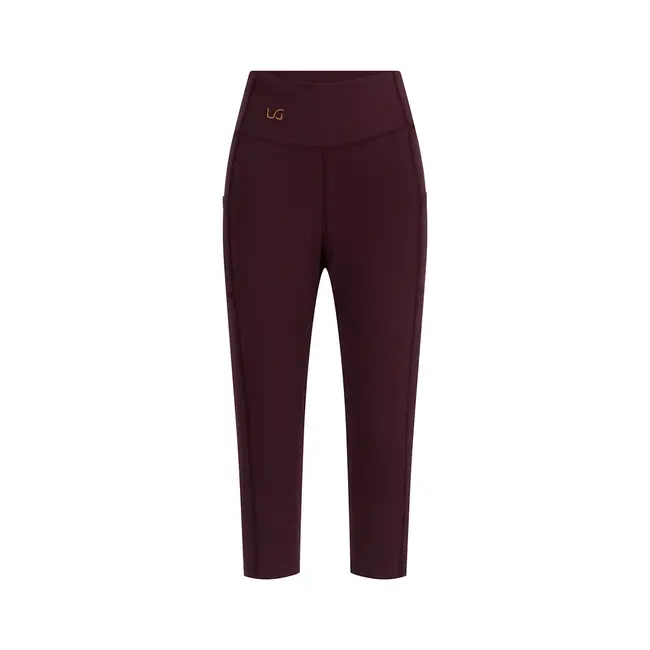Tara Yoga Capri-Leggings │Fig Lila