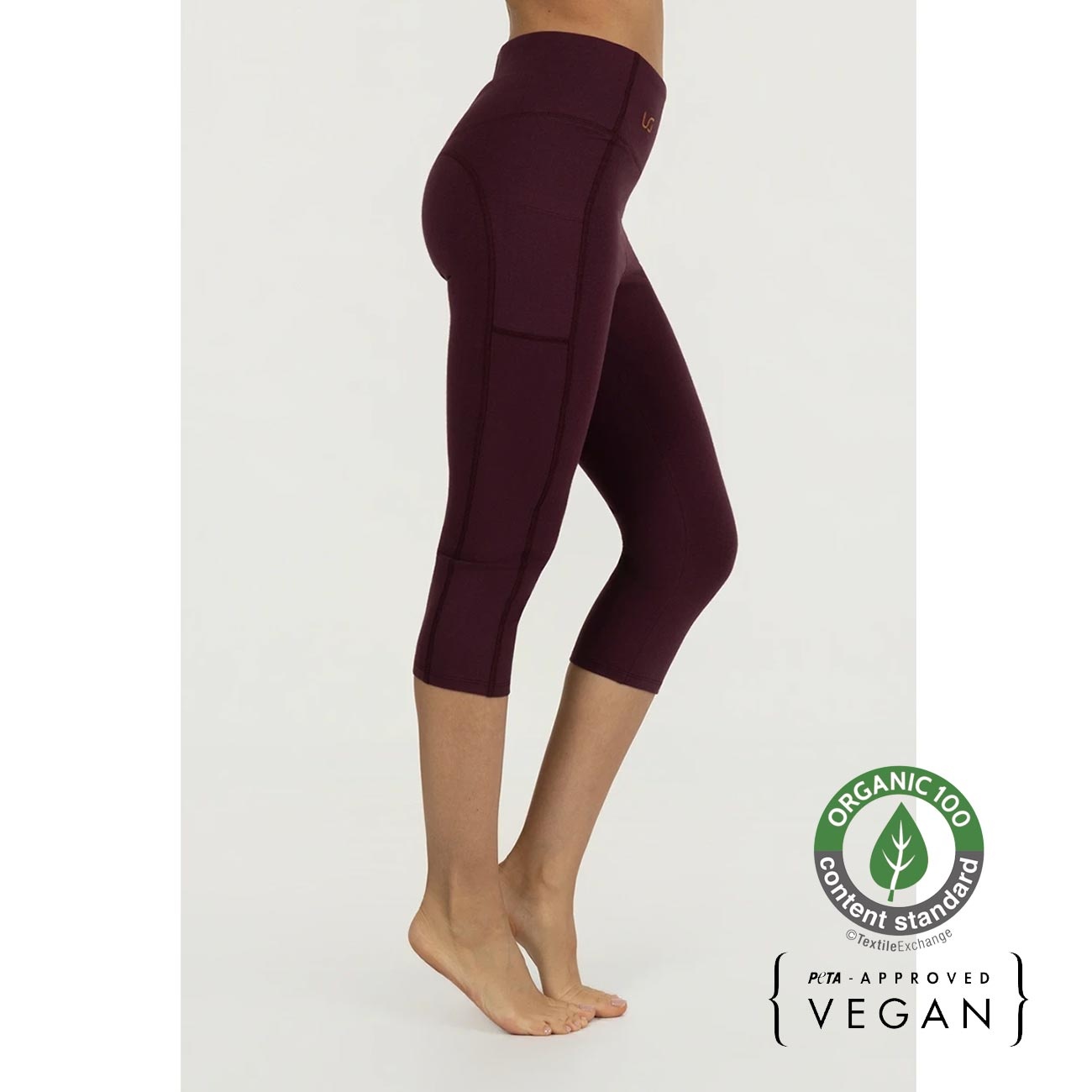 Image of Urban Goddess Tara Yoga Capri Legging │ Fig