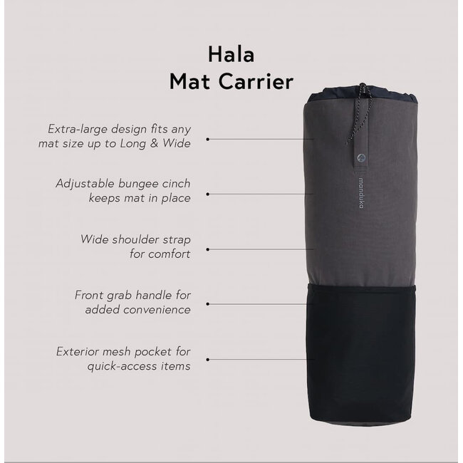 Hala Mat Carrier - Yoga Bag - Phantom Gray