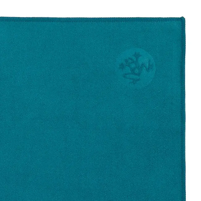 Manduka eQua Yoga Towel - 183 cm - Maldive - Blue