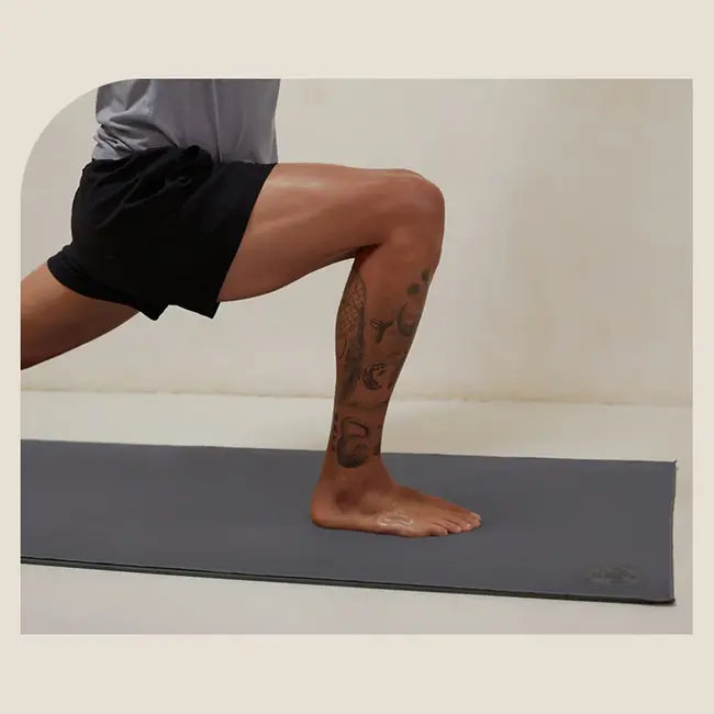 Manduka eQua Yogatowel - 183 cm -Maldive - Blauw