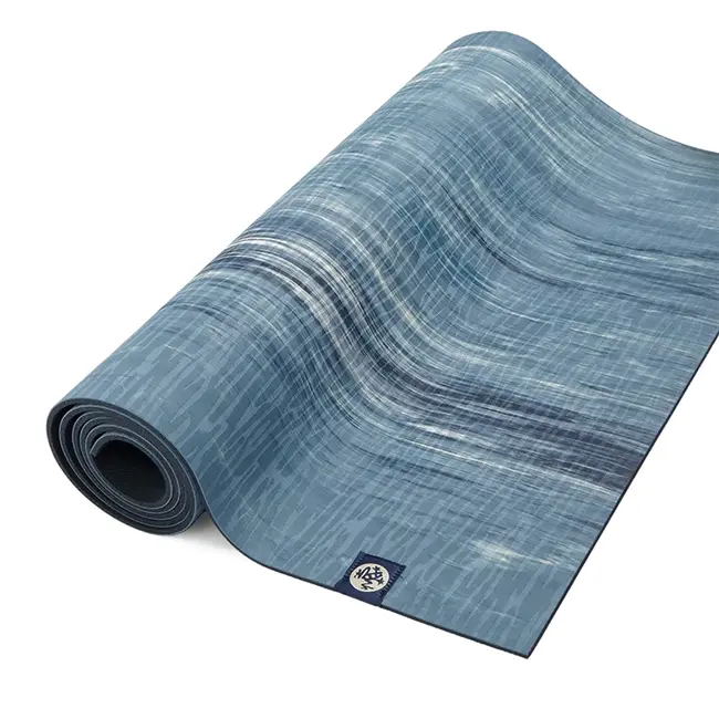 eKO 3.0 Yogamatte – 5 mm – Maldive Marble – Blau