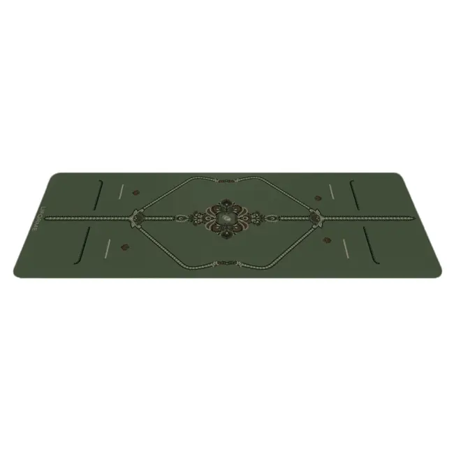 Liforme Yoga Mat - 4mm - Deep Forrest Mindful Garden