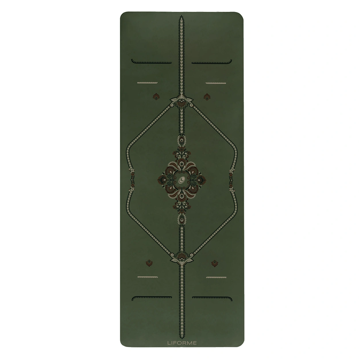 Liforme Liforme Yogamat - Mindful Garden - Deep Forrest