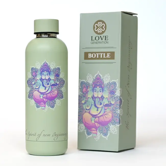 Water bottle - Drinking bottle - 500 ml - Thermos - The Spirit of New Beginnings
