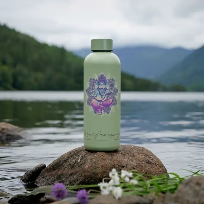 Waterfles - Drinkfles - 500 ml - Thermos - The Spirit of New Beginnings